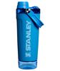 Stanley Vitalize Shaker Bottle 20oz Leak-Proof Insulated Stainless Steel Protein Shake Pre-Workout BPA-Free Azure