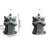 Artwork Awakening Lion Ornament Artificial Stone Lion Mascot Statue  Tea Pet