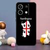 Flag of Sardinia Case For Xiaomi Redmi Note 9 10 11 12 13 Pro Plus 12S 11S 10S 9S Remdi 12 13 C 9C 10C Cover