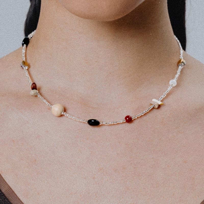 SCALETTO WS001 Mehrfarbige Spielperlenkette