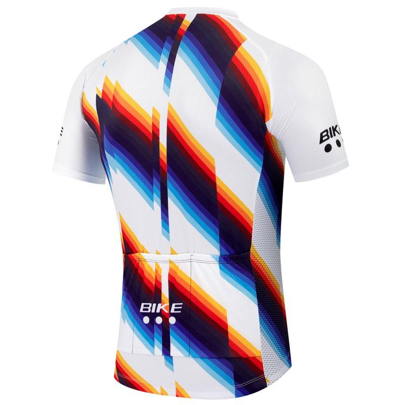 Herren Fahrradtrikot Shorts Set Rennrad Mountainbike Atmungsaktiv Schnelltrocknend