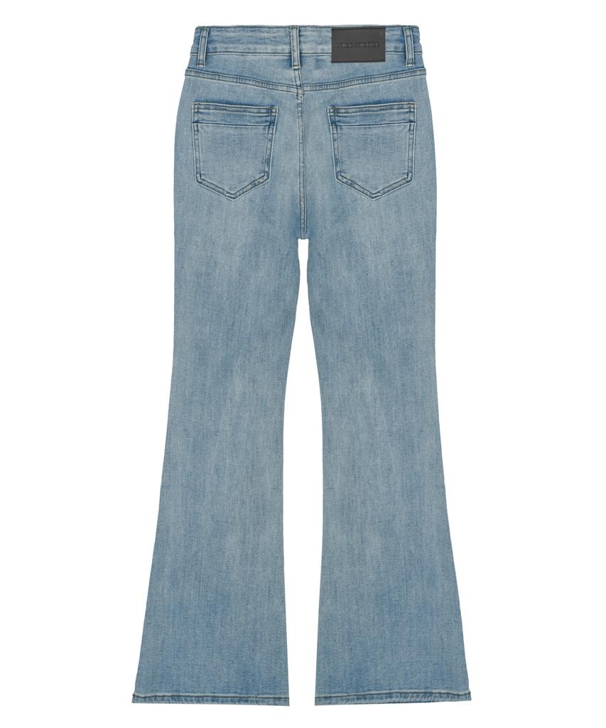 Nigaennikol Stud Bootscut Denim Pants_Blue