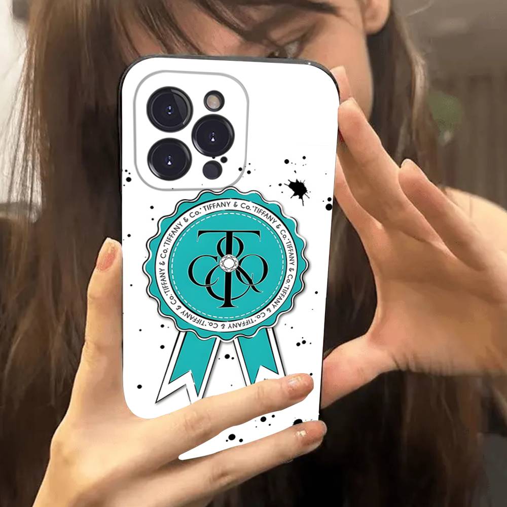 Ästhetisches Blau T-Tiffany Handyhülle Für Iphone 17 Air 16 15 14 13 12 11 Pro Max 16 15 14 Plus TPU Weiche Hülle