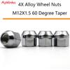 4x Bulloni Dadi Ruota Auto M12x1.5 19mm Ricambi Pneumatici Per Ford C-Max Cougar Ecosport Focus Mondeo Fiesta Transit Connect KA Kuga