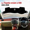 For Toyota Crown S180 2003 2004 2005 2006 2007 2008 Dash Mat Sun Shade Anti-UV Carpets Car Accessories Car Dashboard Cover