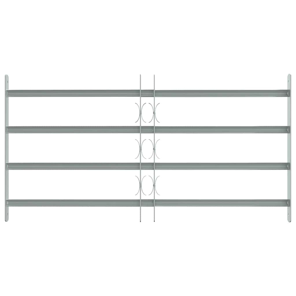 Adjustable Window Grill with 4 Crossbars 700 1050 Mm