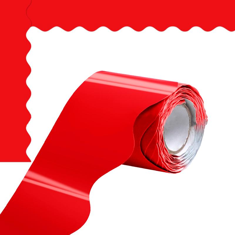 1 Stück Ankündigungstafel-Aufkleber, dynamische dekorative Aufkleber, Mehrzweck-Poster-Randaufkleber, einfarbige Klassenzimmer-Tafel