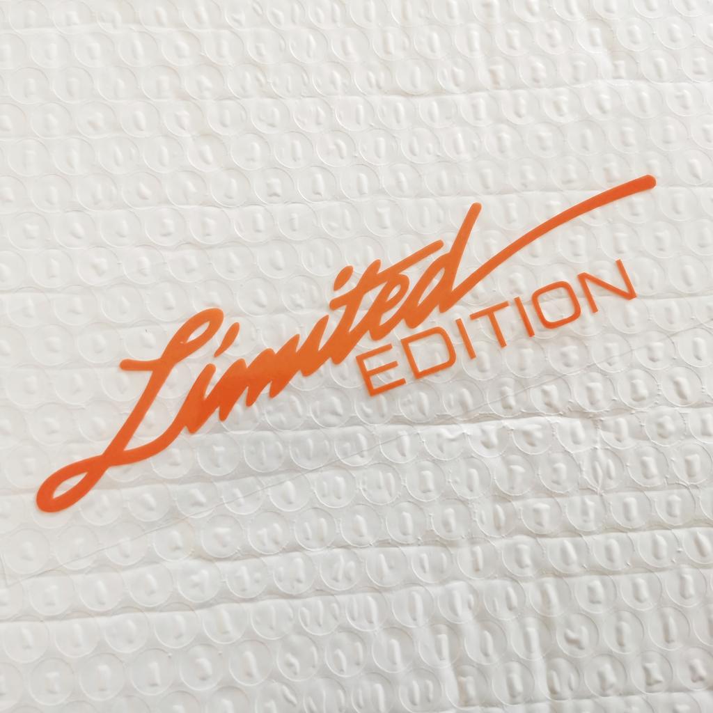 Limited Edition Motorcycle Stickers, Waterproof Reflective Vinyl Decal, Car Body Exterior Styling Accessories