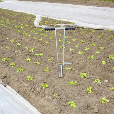 Pole Bamboo Planting Ger Metal Ergonomical Portable with Handle Ging Tool for Fence, Borer Yard