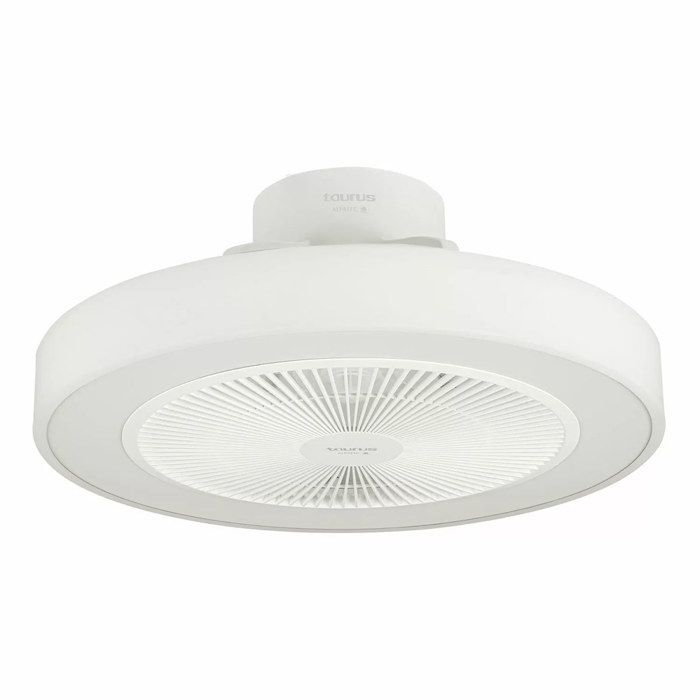 Taurus Alpatec Ventilateur de plafond compact 49cm + lumière - fresko invisible