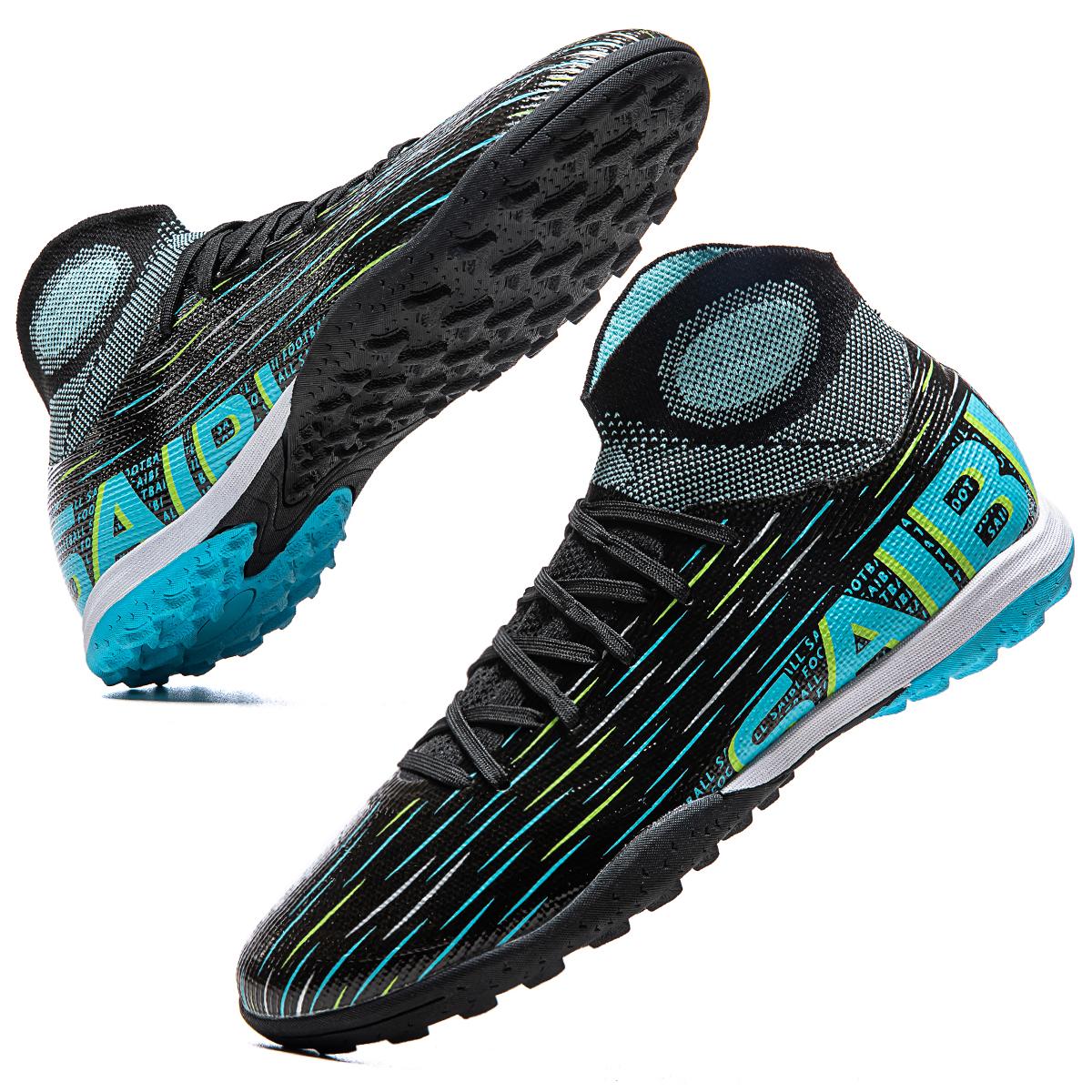 

Men s Football Shoes TF Nail Breaking Outdoor Sports Shoes Are Wear-resistant and Anti Slip, Providing Super Strong Traction 45