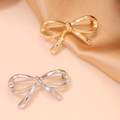 2Pcs Bowknot Lapel Pins Cute Bow Brooch Pins Women Fashion Collar Pin Stylish Accessory for Scarves Shawls Sweaters Dresses Hats
