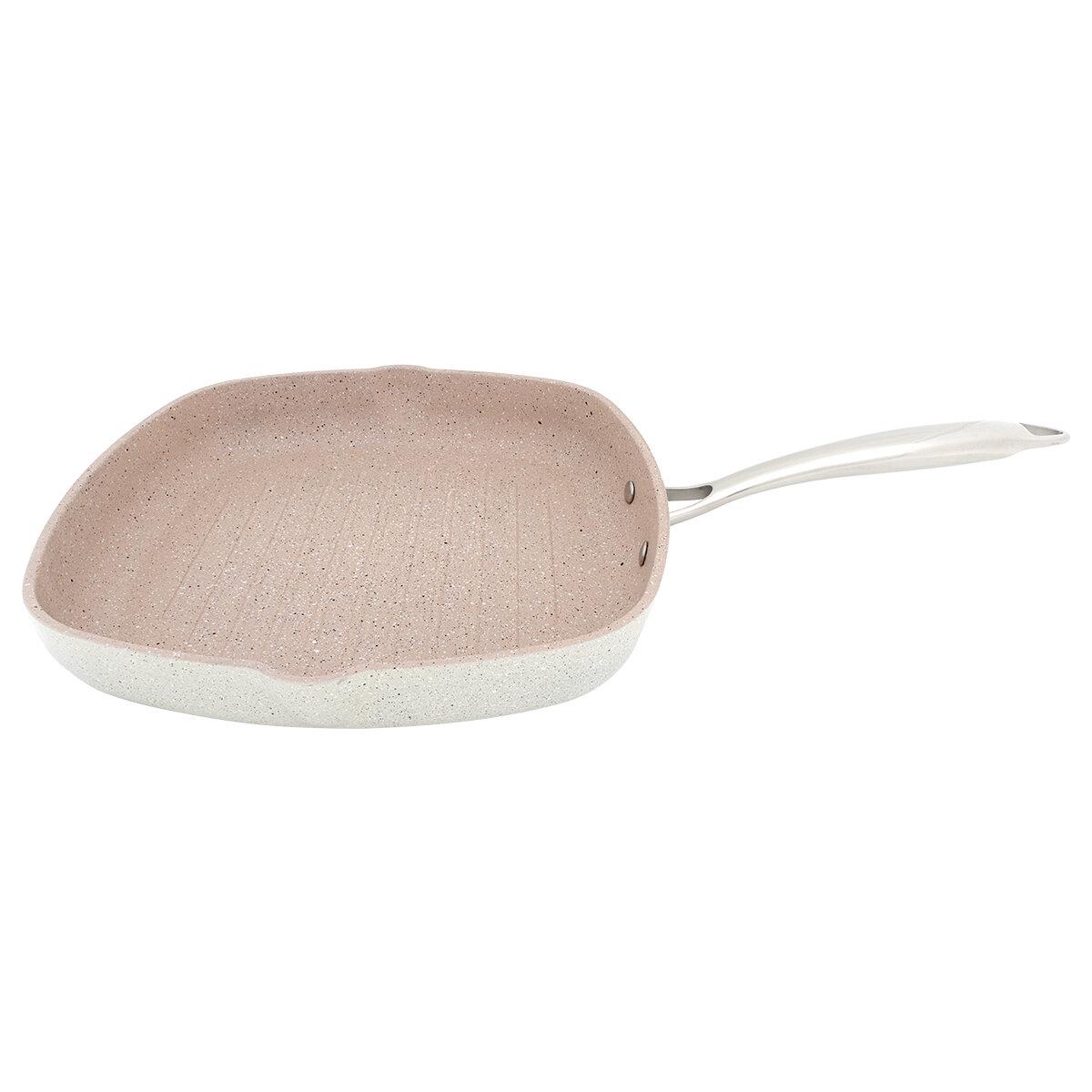 

Korkmaz A1268 Granita Grill Pan, Non-Stick, High Thermal Conductivity, Solar Base Base, 28x28 Cm