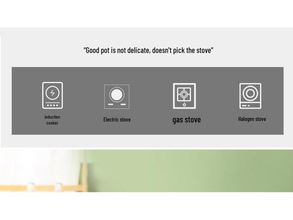 Oală sub presiune universală Fubao, îngroșată, sigură, rezistentă la explozii, pentru uz casnic și comercial