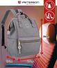 Fabric Backpack PTN ALFA-5288 Gray