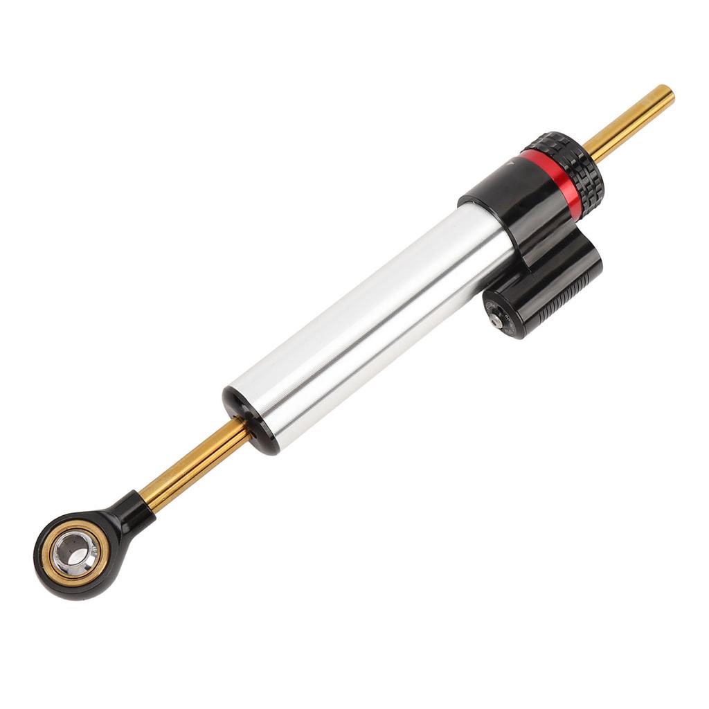 Amortecedor de Direção de Motocicleta Ajustável Liga de Alumínio 6061 Estabilizador de Direção Universal para Motocicleta Acima de 600cc