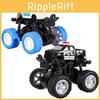 Simulation Inertia Four Wheel Drive Off Road Police Car Children Model Toy
