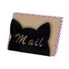 Transparent Acrylic Desktop Letter Organizer For Office Home Clear Paperworks Storage Rack for Folders Books Bill
