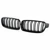 For BMW 3 Series F30 F31 F35 2012-2018 Double Slat Style Black Grille Front Kidney Mesh Racing Grill Car Replacement Part