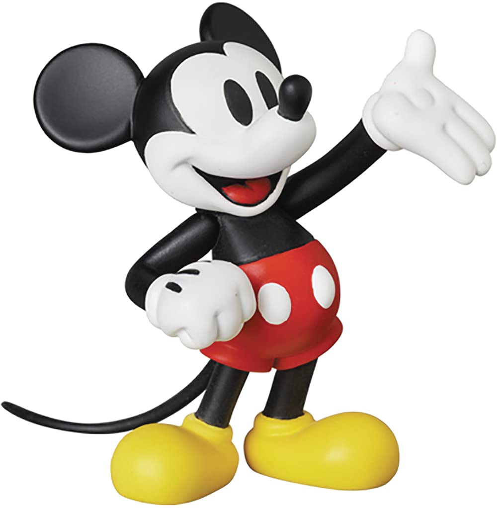 UDF Ultra Detail Figure No. 605 Disney Series 9 Mickey Mouse (Classic) Approximately 55mm Tall, Painted, Complete Figure