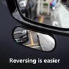360 Degree Rear Side View Mirror Universal Wide Angle Convex Spot for Car Truck SUV  Spot Solution