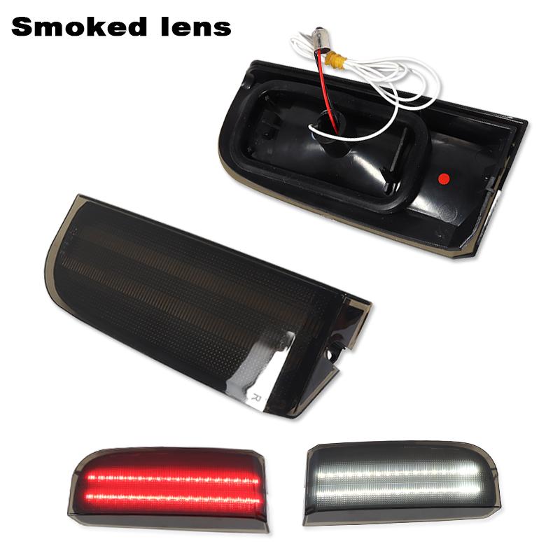 iJDM For Land Rover Range Rover L322 white Rear Tailgate Reverse Backup Lights Assemblies Red Tail,Brake & Rear Fog Lamps