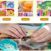 Animal Diamond Painting Painting Kit, 5D Cat Gemstone Diamond Embroidery Craft DIY Artwork Decoration Home Wall Mural