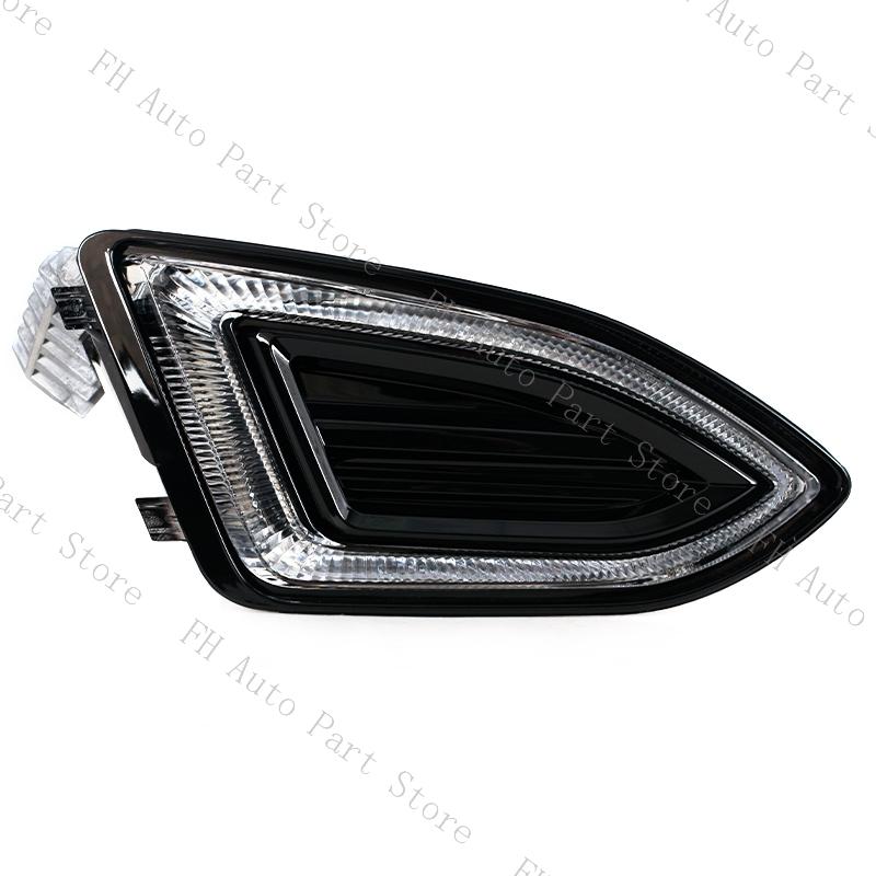 

Для Ford Edge 2015 2016 2017 2018 Светодиодный ДХО Дневной Ходовой Огонь Переднего Бампера Крышка Рамка Решетка Противотуманной Фары