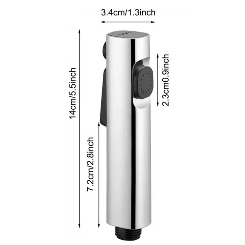 Connecteur G1/2 Pommeau de Douche de Salle de Bain Économiseur d'Eau Toilette Douche Robinet Bidon à Main Utilisation Salle de Bain