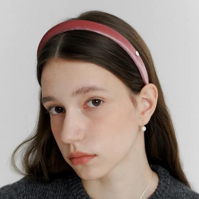 Essential Velvet Padding Headband S (L233MHA040)