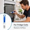 Reusable Air Conditioner Fin Comb Radiator Cleaning Brush Coil Straightener Tool for Apartment Dorm Hotel Bedroom Maintenance