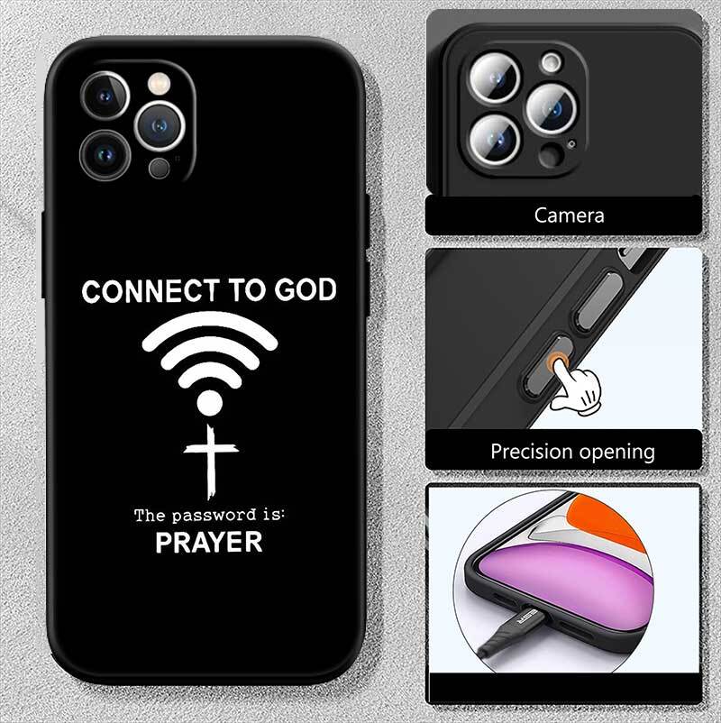 Bible Verse Jesus Christ Case for Samsung M55 M35 M15 A02 A05S A05 A06 A15 A12 A13 A10 A16 A20 A22 A24 A25 A30 A31 A32 A33 A35 A42 A50