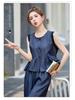 Stylish Summer 2025 Denim Jacket & Wide-Leg Pants Set