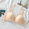 Yumei 145 Top a Fascia in Puro Cotone con Bottoni e Imbottitura - Senza Ferretto, Bellissimo Design sulla Schiena per Ragazze