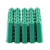 ABIY Mounting Screws Green 6 Mm Non-Slip Plastic Dowel 100 Pieces