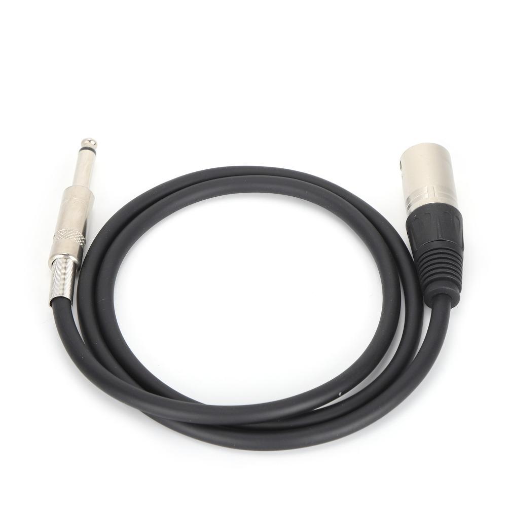 3PIN XLR Male To 1/4 Inch Male 6.35mm XLR Male To TRS Jack Microphone Line Stage Setup