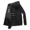 Men's Lettered Striped Summer Lightweight Sun Jacket Hooded Casual Jacket Outdoor Windproof Fishing Jacket