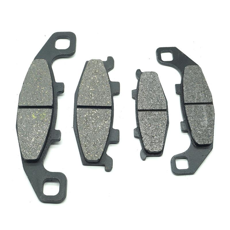 Motorcycle Front Rear Brake Pads for KAWASAKI EX250 Ninja250R 1987-2007 EX 250