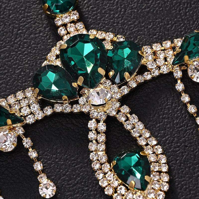 Tassel Mask Halloween Rhinestone Mask Masquerade Versatile Accessories Female Mask