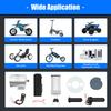 3KW Brushless Motor Kit, 48-72V Electric Bike Conversion Kit with Pedal Accelerator for Scooter E-bike Go Kart DIY Modification