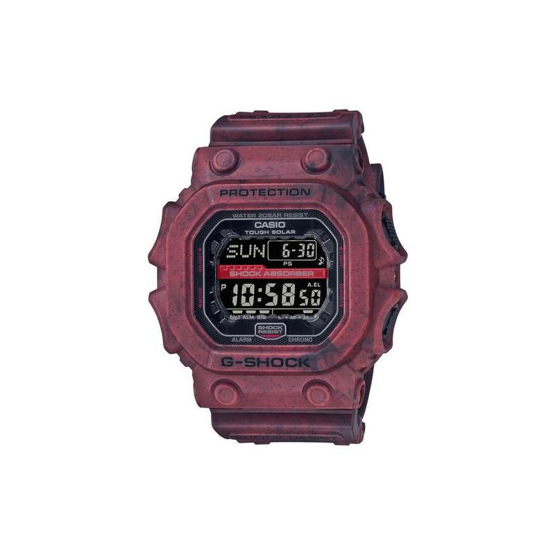 

Casio G-SHOCK series waterproof solar powered sports and leisure solar movement resin strap Japanese and Korean watch same style for men GX-56SL-4JF червоний