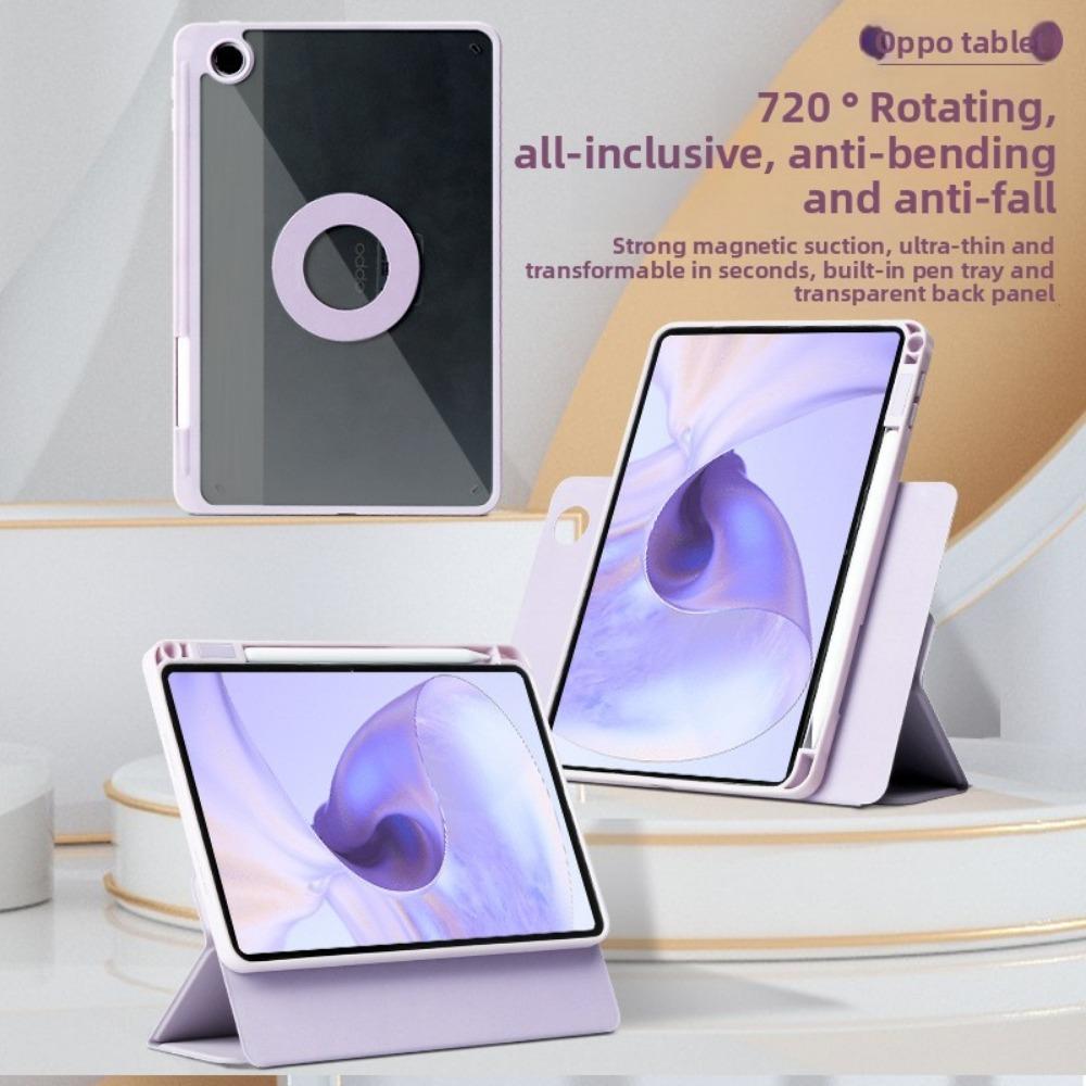 Magnetic 720 Protective Case for OPPO Pad 4 Pro Pad 3 Air 2 Split SE 11 Anti Bend 12.1 Tablet Cover
