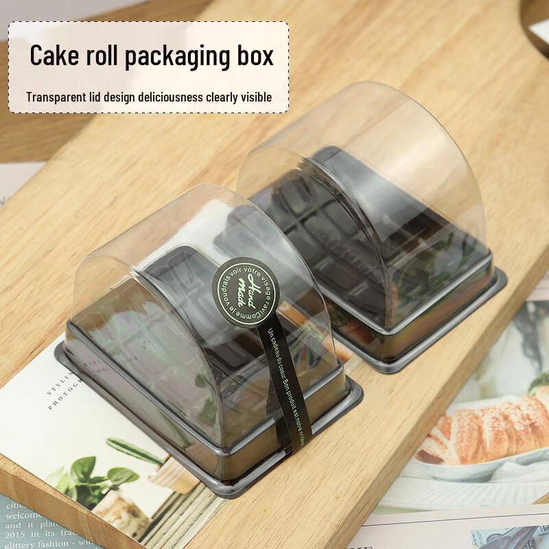 Semi-circular Plastic Roll Packaging Boxes