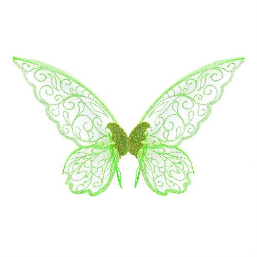 Adult Children's Party Light Gold Butterfly Wings Props Children's Day Performance Elf Wings