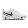 Nike Vapor Edge Shark Slip Resistant Cushioning Wear Resistant Low Top Soccer Shoes White Kids'