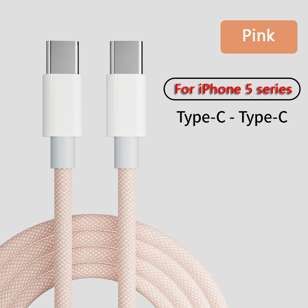 PD 60W Schnellladegerät 6A USB C auf Typ C Kabel Für iPhone 16 17 Pro MAX Schnellladung Für Samsung S24 Xiaomi Kabel