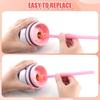 6pcs Straw Replacements for Owala FreeSip Sway 30oz, Plastic Straws Reble with Cleaning Brush Tumbler Cup Accessories Parts Compatible with Owala