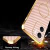 For Oppo A5x 4G/A5x 5G Phone Case Carbon Fiber Textured Electroplated TPU Back Cover