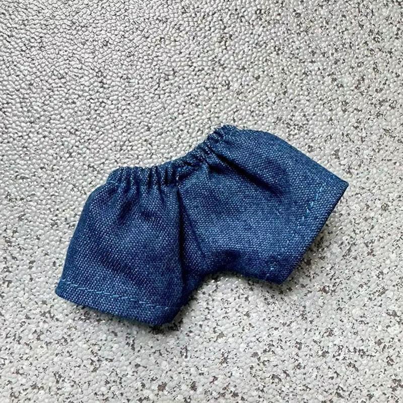 

For 15/17cm Cute Labubu Doll Clothes Black White Bear Hoodie Sweater Set Labubu V1 V2 Dolls boy Clothing Toys Accessories Gift No doll