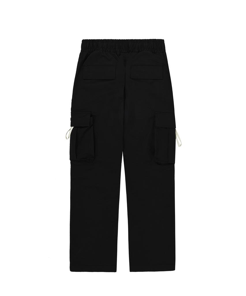 Opeunyadeu(Owai) Eight Cargo Pockets Pants-Black